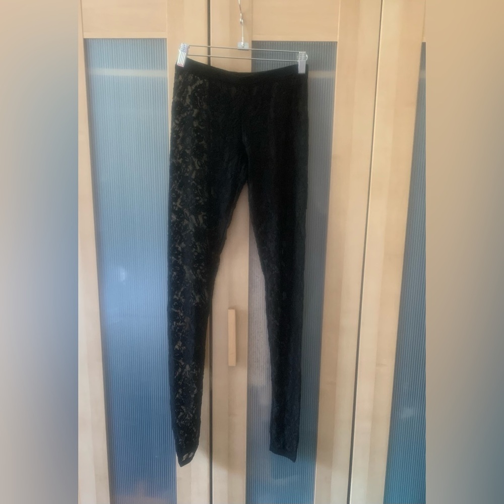Black Lace Leggings NEW